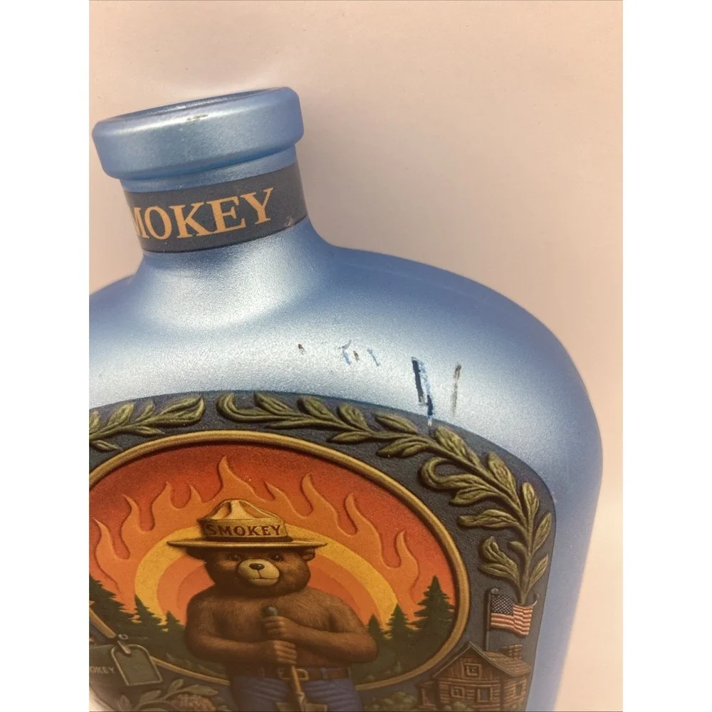 Super Rare Smokey the Bear Bottle Limited Edition See Pics